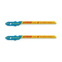Lâmina de Serra Tico Tico Bi-Metal Unique para Metal BU224S-2 Starret 2Pçs