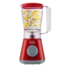 Liquidificador Vermelho de 1,5 litros 550 Watts L10 Black&Decker 110 Volts