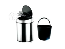 Lixeira Automática com Sensor de 9 Litros Aço Inox