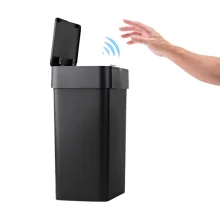Lixeira Automática com Sensor Inteligente 9 Litros Preto LXP9P NKF