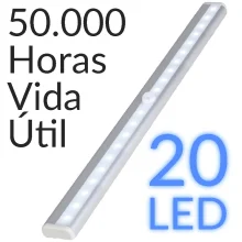 Luz Led Fixação 3M Smart LED 350mm a Bateria 36.503.692 Renna Soluções