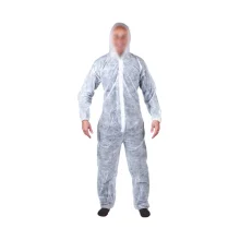 Macacão Descartável com Capuz Branco XL 489000 Wolfcraft