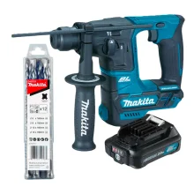 Martelete à Bateria HR166DZ P e 12 Brocas SDS PLUS D-062723 Makita