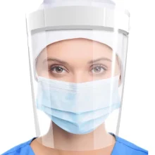 Máscara Protetor Facial com Visor Transparente Face Shield