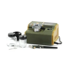 Micro Compressor Mk 240 Com Aerógrafo Ab 100 27120 Proxxon