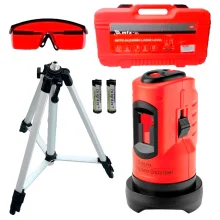 Nível à Laser 150mm com Tripé 110cm Auto Nivelamento 350339 MTX