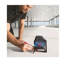 Nível à Laser Verde 4x Mais Visível Linhas em Cruz 15 Metros GCL2-15 G Bosch