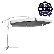 Ombrellone Suspenso Regulável com Manivela 250 Metros Belfix Outlet