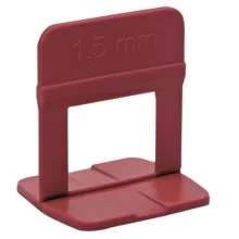 Pacote com 100 Espaçadores Nivelador Slim - Cortag