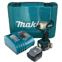 Parafusadeira de Impacto à Bateria e 2 Baterias 14.4V BTD130FRFE Makita 110 Volts