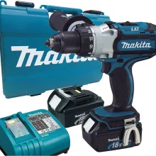 Parafusadeira e Furadeira à Bateria 13mm 18V DDF451RFE Makita