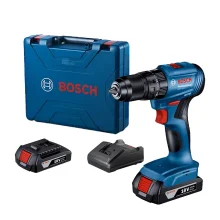 Parafusadeira e Furadeira à Bateria e 2 Baterias 18V e Maleta GSB 185-Li Bosch