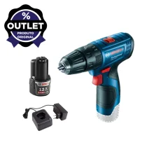 Parafusadeira e Furadeira de Impacto à Bateria GSB 120-LI 12V Bosch - Outlet