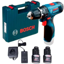 Parafusadeira e Furadeira de Impacto à Bateria GSB 120LI e Maleta Bosch