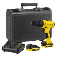 Parafusadeira e Furadeira de Impacto Ion Litio 12V 2 Baterias Bivolt SCH12S2K-BR Stanley