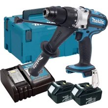 Parafusadeira e Furadeira Impacto à Bateria 13mm 18V DHP451RFE Makita