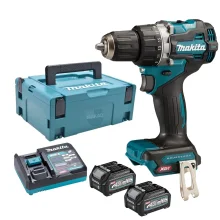 Parafusadeira Furadeira à Bateria e 2 Baterias 40V e Carregador DF002GA201 Makita