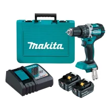 Parafusadeira Furadeira de Impacto à Bateria 18V DHP484RTE Makita