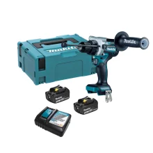 Parafusadeira Furadeira de Impacto à Bateria 18V e Maleta DHP486RFJ Makita