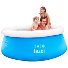 Piscina Inflável Redonda 1900 Litros 100500 Belfix Azul