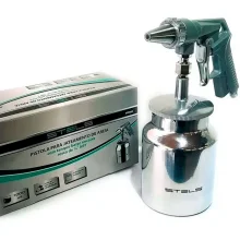 Pistola para Jateamento de Areia com Tanque Baixo 1000ml 5732655 Stels