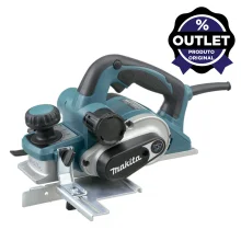 Plaina Eletrônica 82mm 1.050 Watts KP0810C Makita Outlet 110 Volts