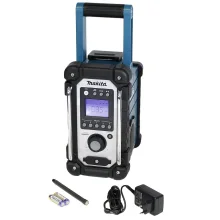 Rádio AM/FM à Bateria 18VNão acompanhaBMR102 Makita