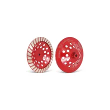 Rebolo Diamantado Tipo Prato com Rosca 115mm x M14