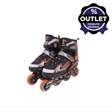 Roller Inline Aluminum 500 369500 Belfix 34 a 38 Preto Outlet