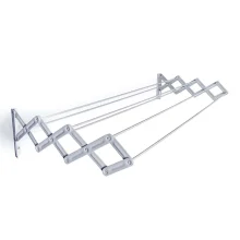 Varal Sanfonado em Aço Pintado 80cm 6021 Mor