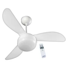 Ventilador de Teto 3 Pás com controle Remoto Fenix Ventisol Branco