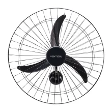 Ventilador OSC de Parede 60cm New Grade Preta Premium Ventisol