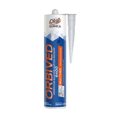 Adesivo de Silicone Orbived Multiuso Construção 280ml 250g 6400 Orbi Adesivo de Silicone Orbived Multiuso Construção 280ml 250g 6400 Orbi