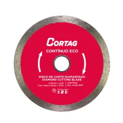 Disco de Corte Diamantado Contínuo Eco 110x20mm 61548 Cortag