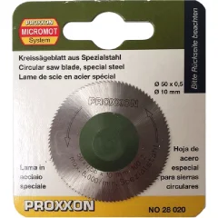 Disco de Serra HSS 50mm Dentes Finos para KS230 28020 Proxxon