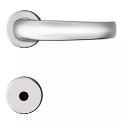 Fechadura Banheiro 5400 R66 Cromado - MZ271 - Papaiz Fechadura Banheiro 5400 R66 Cromado - MZ271 - Papaiz