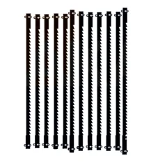 Kit 12 Lâminas de 127mm com Pino de Passo Fino 28745 Proxxon