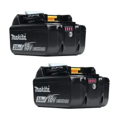 Kit 2 Baterias Íons de Lítio 18V 3.0Ah BL1830 Makita