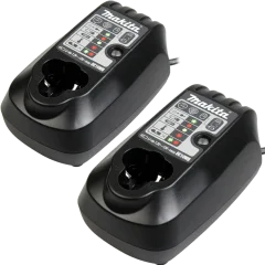 Kit 2 Carregadores de Bateria DC10WB 196964-5 Makita Bivolt