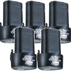 Kit 5 Baterias 12V Í de Lítio BL1014 196338-0 Makita