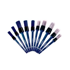 Kit 5 Pincéis para Detalhamento Interno e 5 Pincéis para Detalhamento Externo