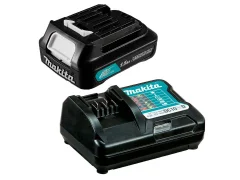 Kit Carregador de Bateria 12V Max-DC10WD e Bateria 12V 1.5Ah BL1016 Makita
