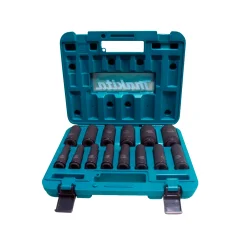 Kit de Soquetes de Impacto com Encaixe 1/2 – E-16586 – Makita