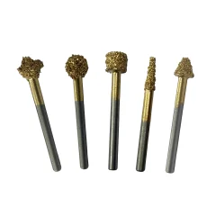 Kit Pontas Montada de 1/4 Pol e 1/8 Pol Grão 60 PA01303 Fix Abrasivos