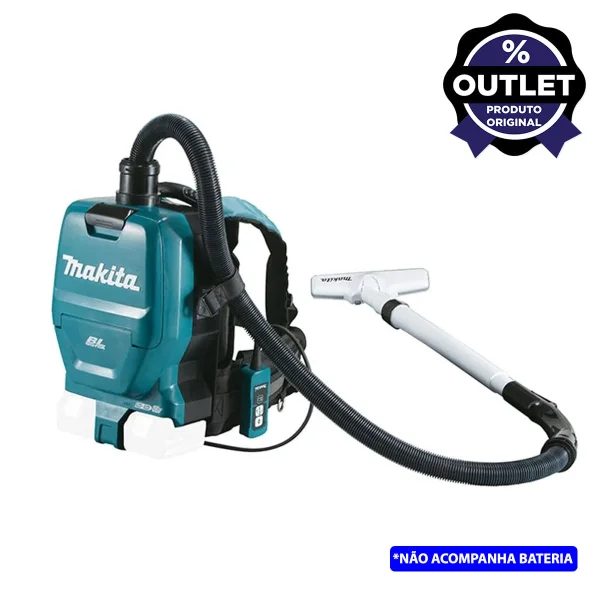 Aspirador de Pó à Bateria Não acompanha 18V DVC260Z Makita Outlet