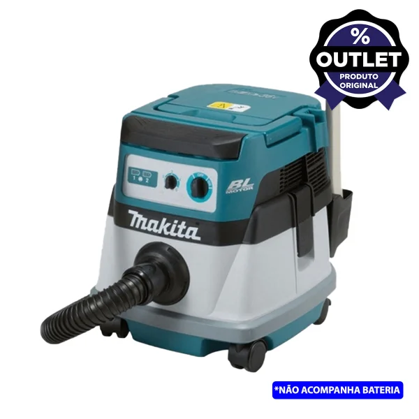 Aspirador de Pó à Bateria Não acompanha 36V DVC863LZ Makita Outlet
