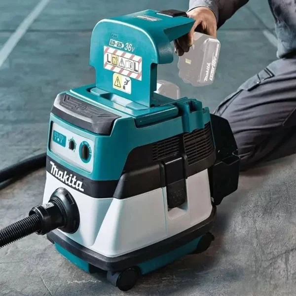 Aspirador de Pó à Bateria Não acompanha 36V DVC863LZ Makita Outlet