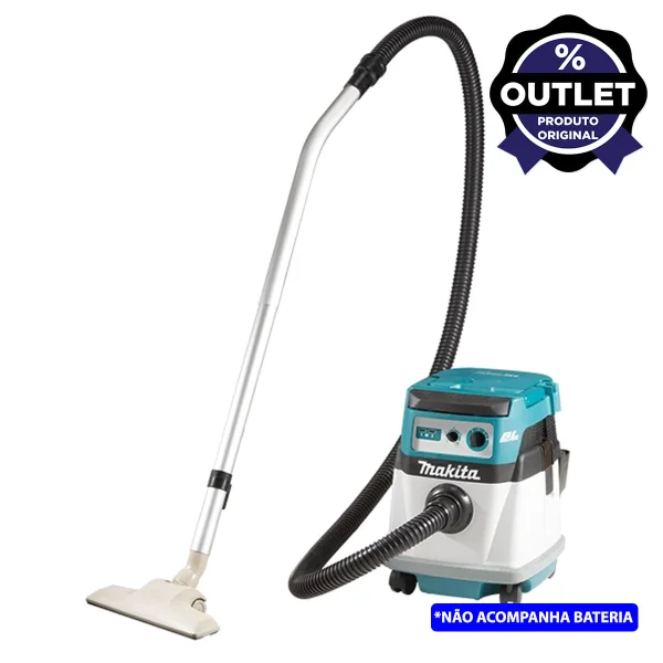 Aspirador de Pó à Bateria Não acompanha DVC152LZ Makita Outlet