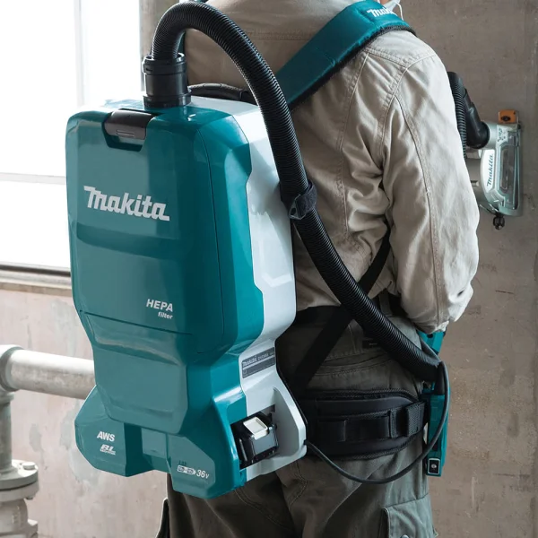 Aspirador de Pó Costal à Bateria Não acompanha 18V DVC665Z Makita