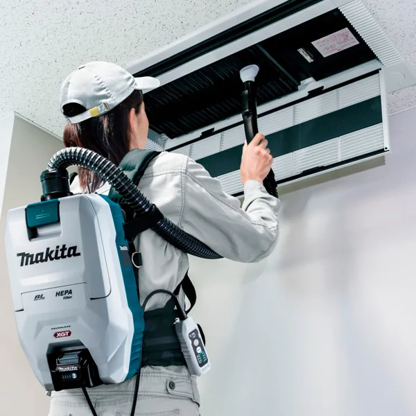 Aspirador de Pó Costal à Bateria Não acompanha 40Vmax VC008GZ Makita